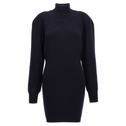 Stella McCartney Blue Wool Midi Skirt