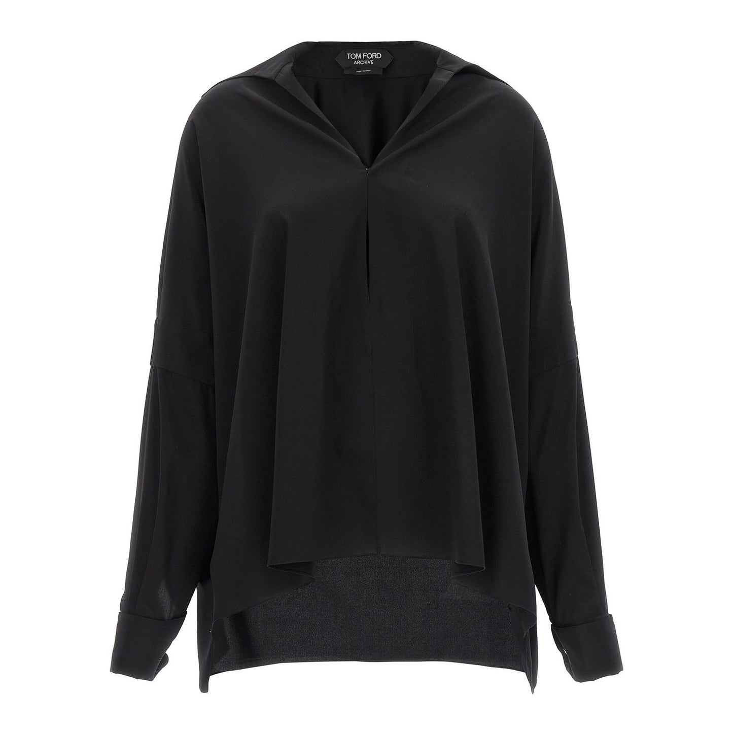 Tom Ford Black Silk Blouse