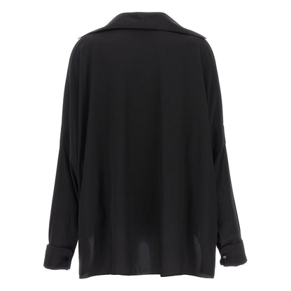 Tom Ford Black Silk Blouse