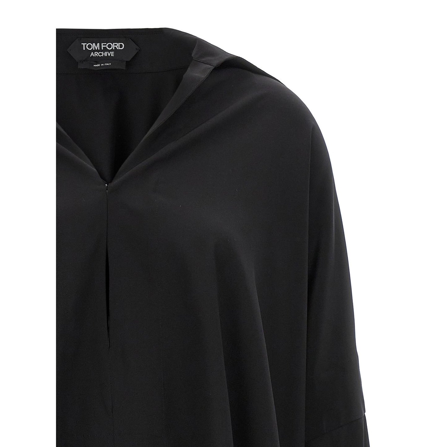 Tom Ford Black Silk Blouse