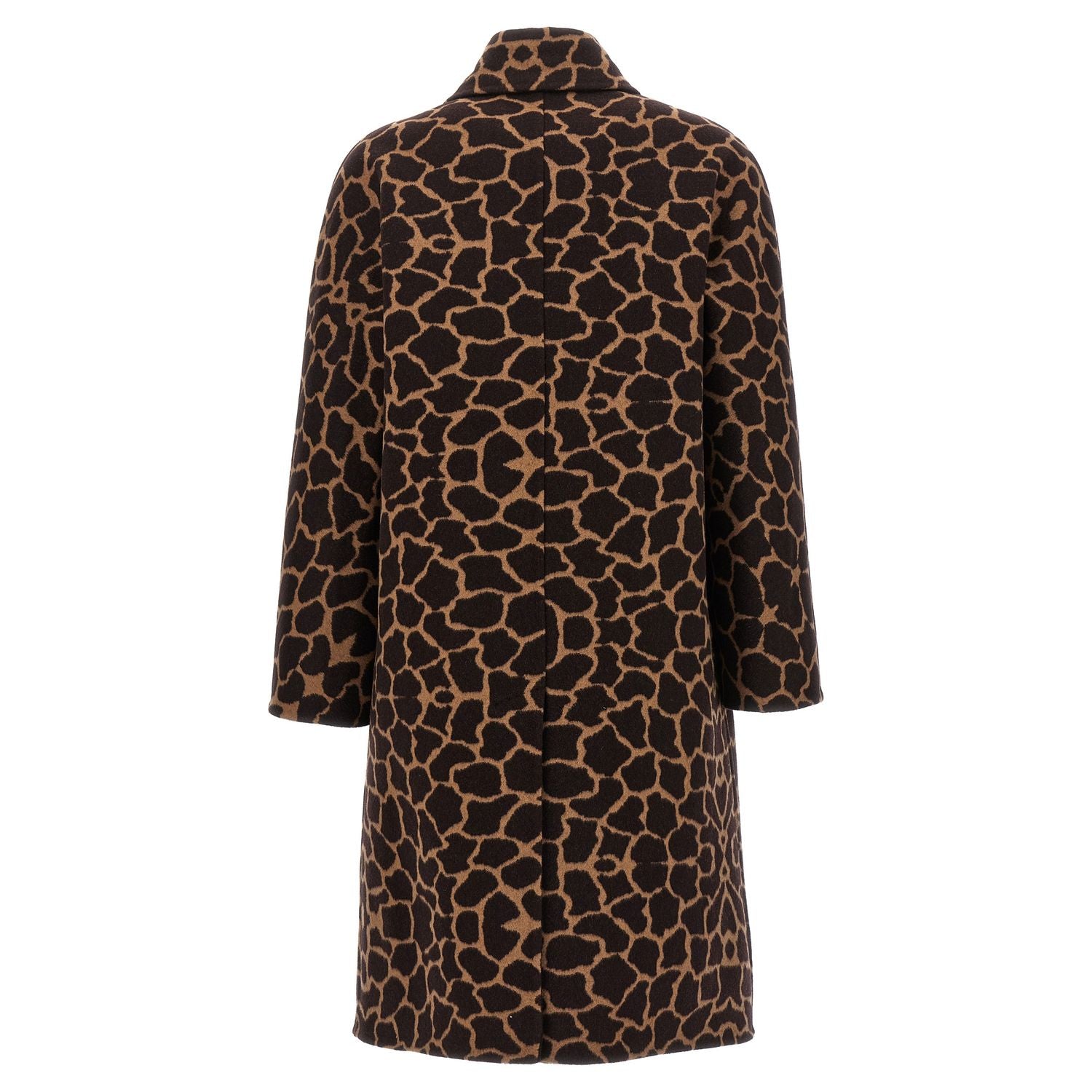 Max Mara Brown Virgin Wool Coat