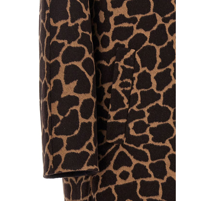 Max Mara Brown Virgin Wool Coat