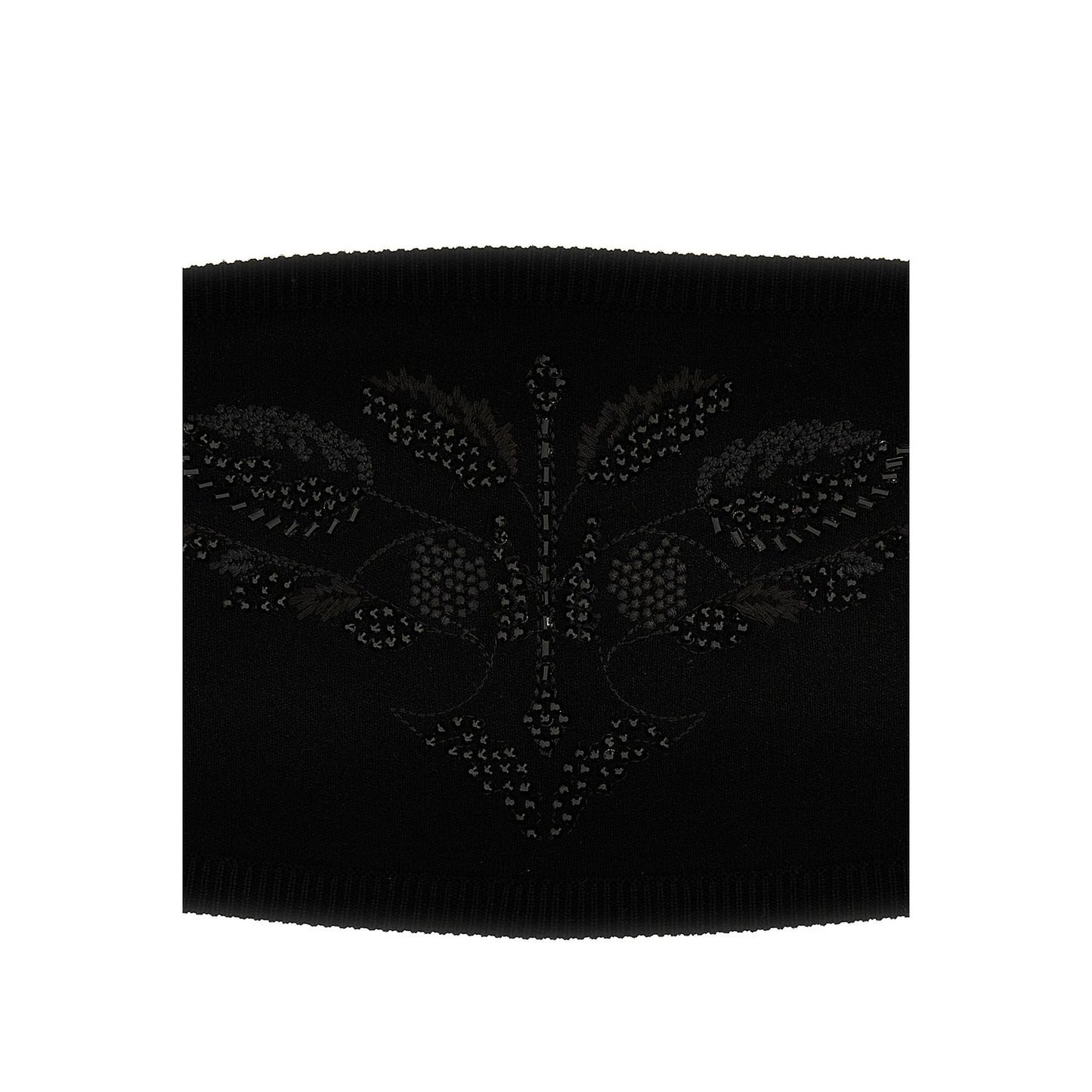 Max Mara Black Viscose Tank Tops