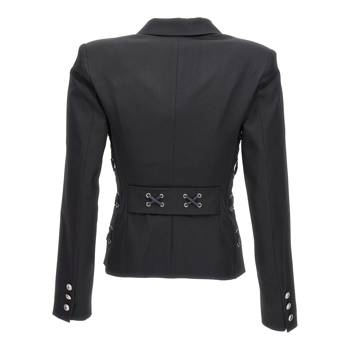 Alessandra Rich Black Wool Blazer