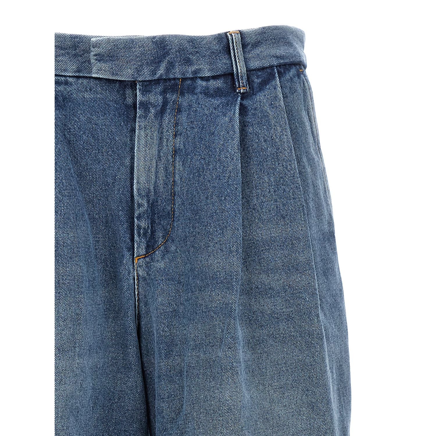 Armarium Blue Cotton Jeans Denim