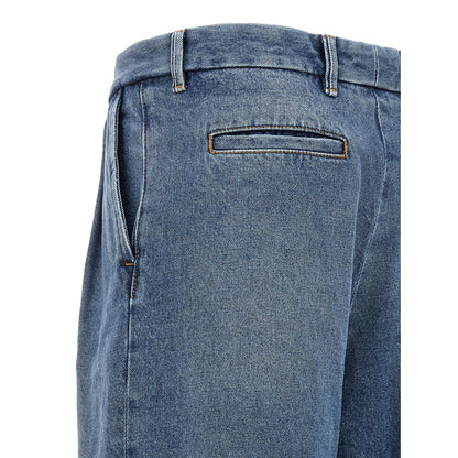 Armarium Blue Cotton Jeans Denim