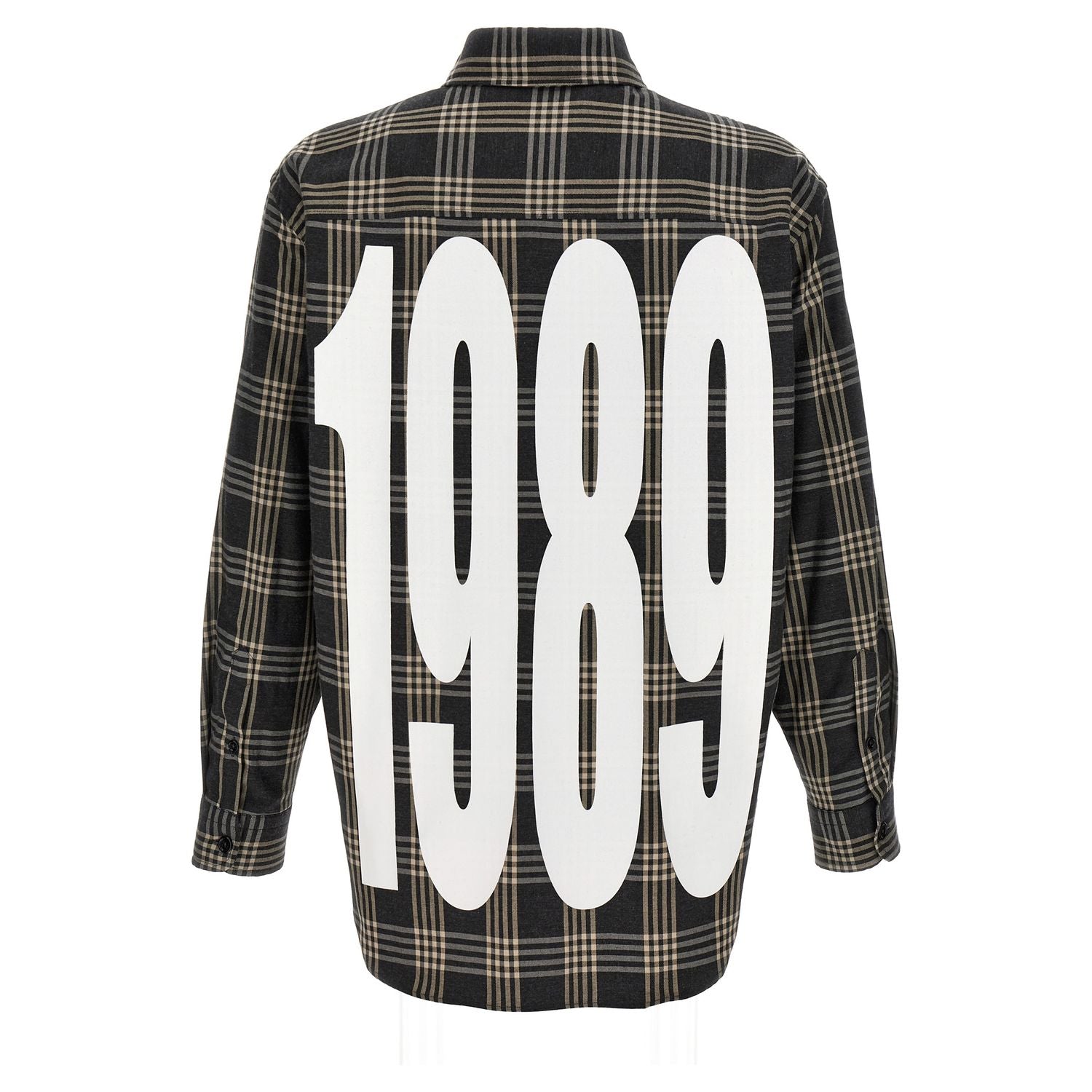 1989 Studio Gray Cotton Blouse