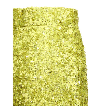 Ermanno Scervino Bicolor Polyamide Flared Pants