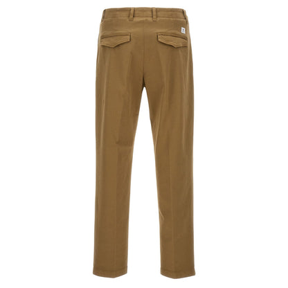 Department 5 Beige Cotton Casual Pants