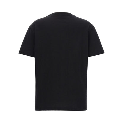 Etro Black Cotton T-Shirt