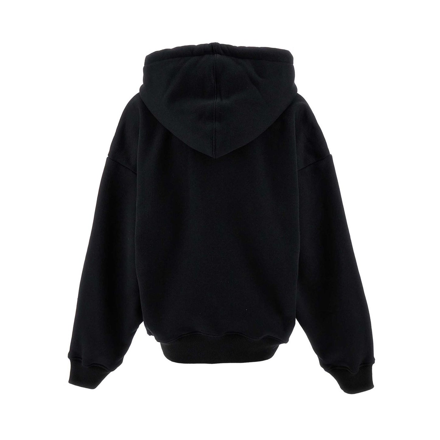 Off-White Black Cotton Hoodie