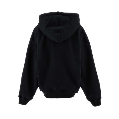 Off-White Black Cotton Hoodie
