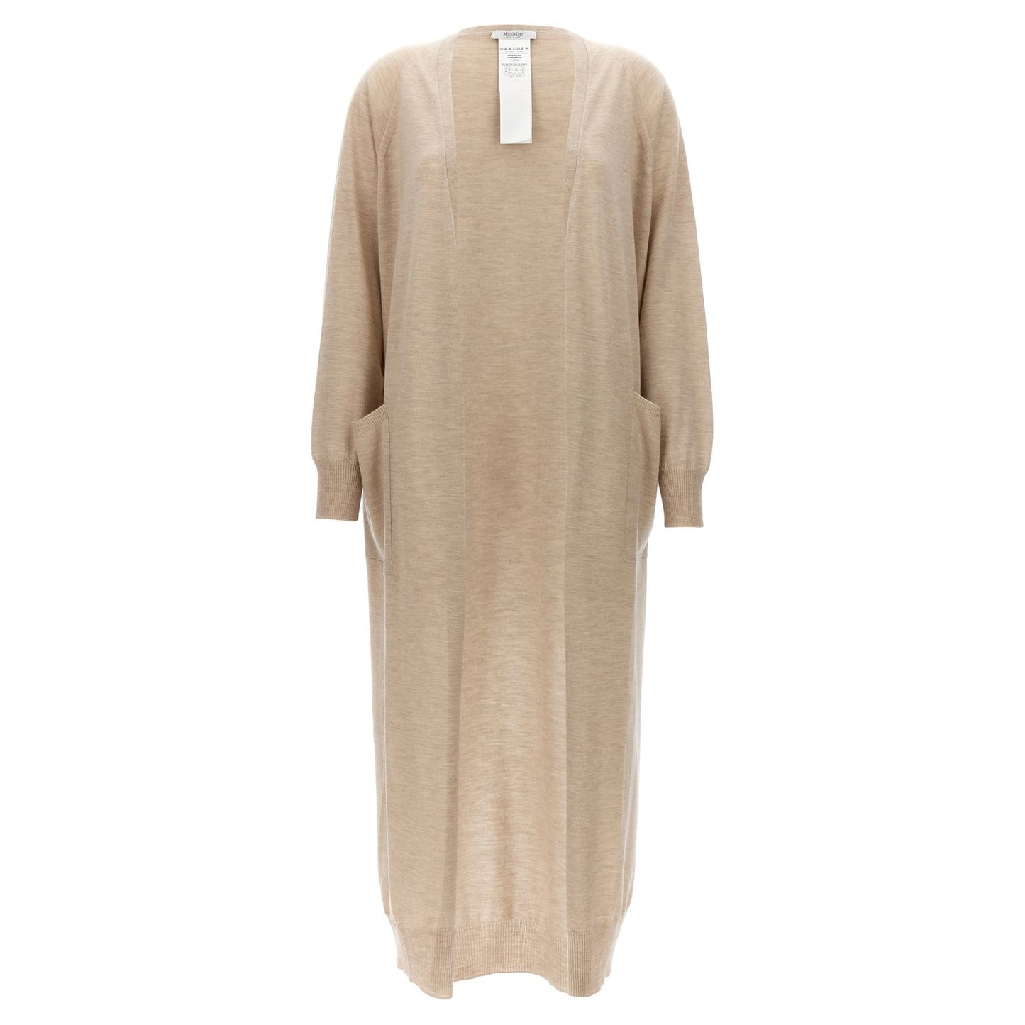 Max Mara Beige Cashmere Cardigan