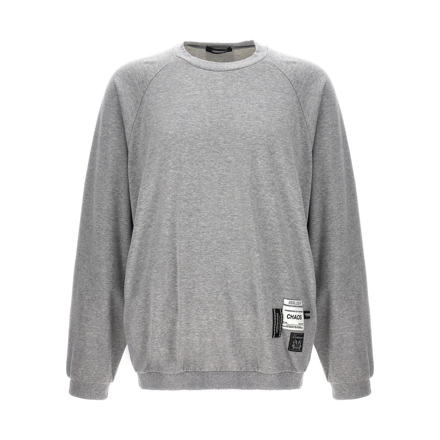 Undercover Gray Cotton Sweatshirt
