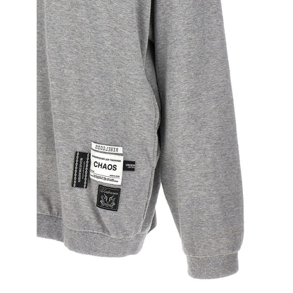 Undercover Gray Cotton Sweatshirt