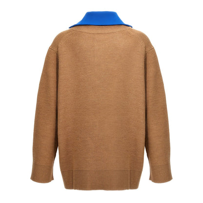 Jil Sander Multicolor Wool Cardigan