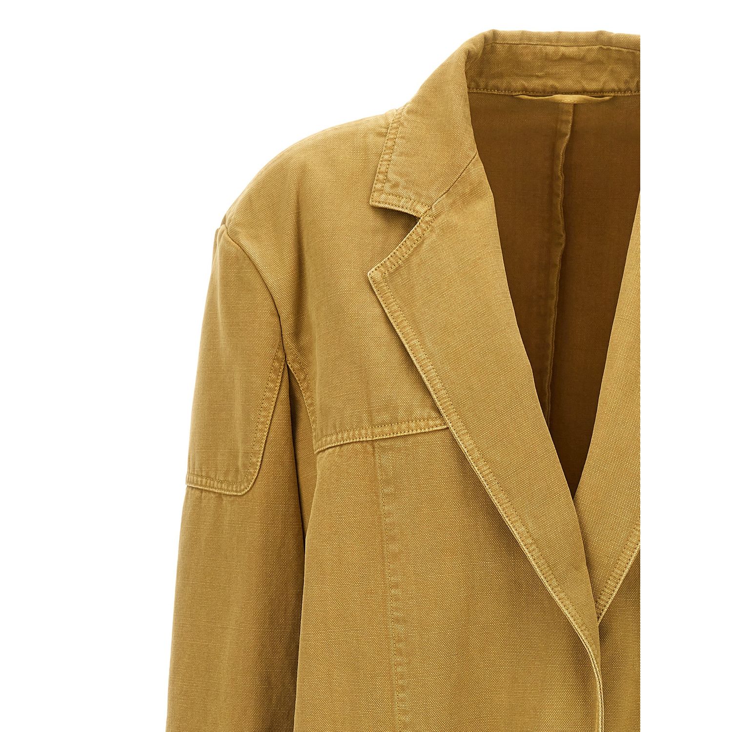 Max Mara Beige Cotton Blazer