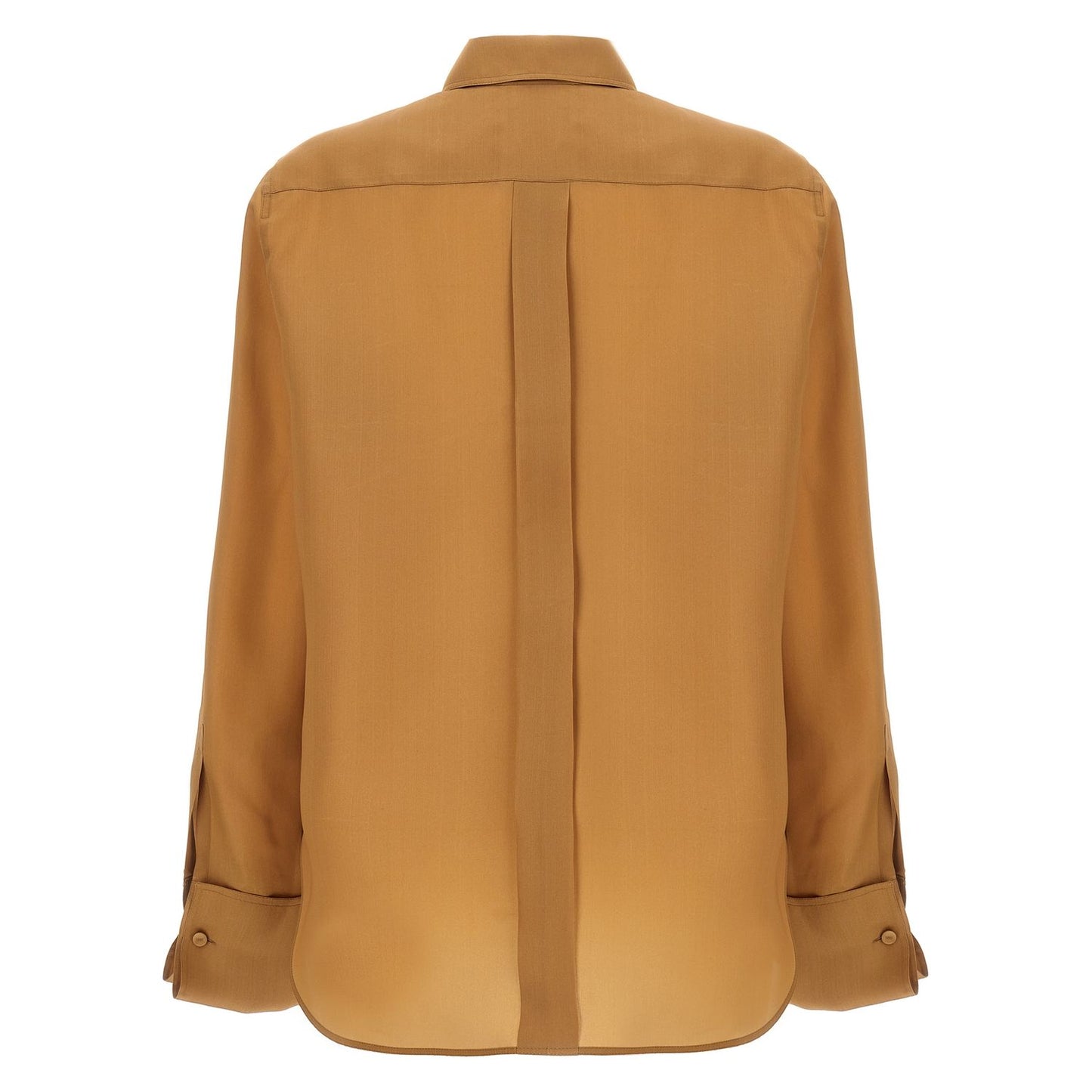 Max Mara Beige Silk Blouse
