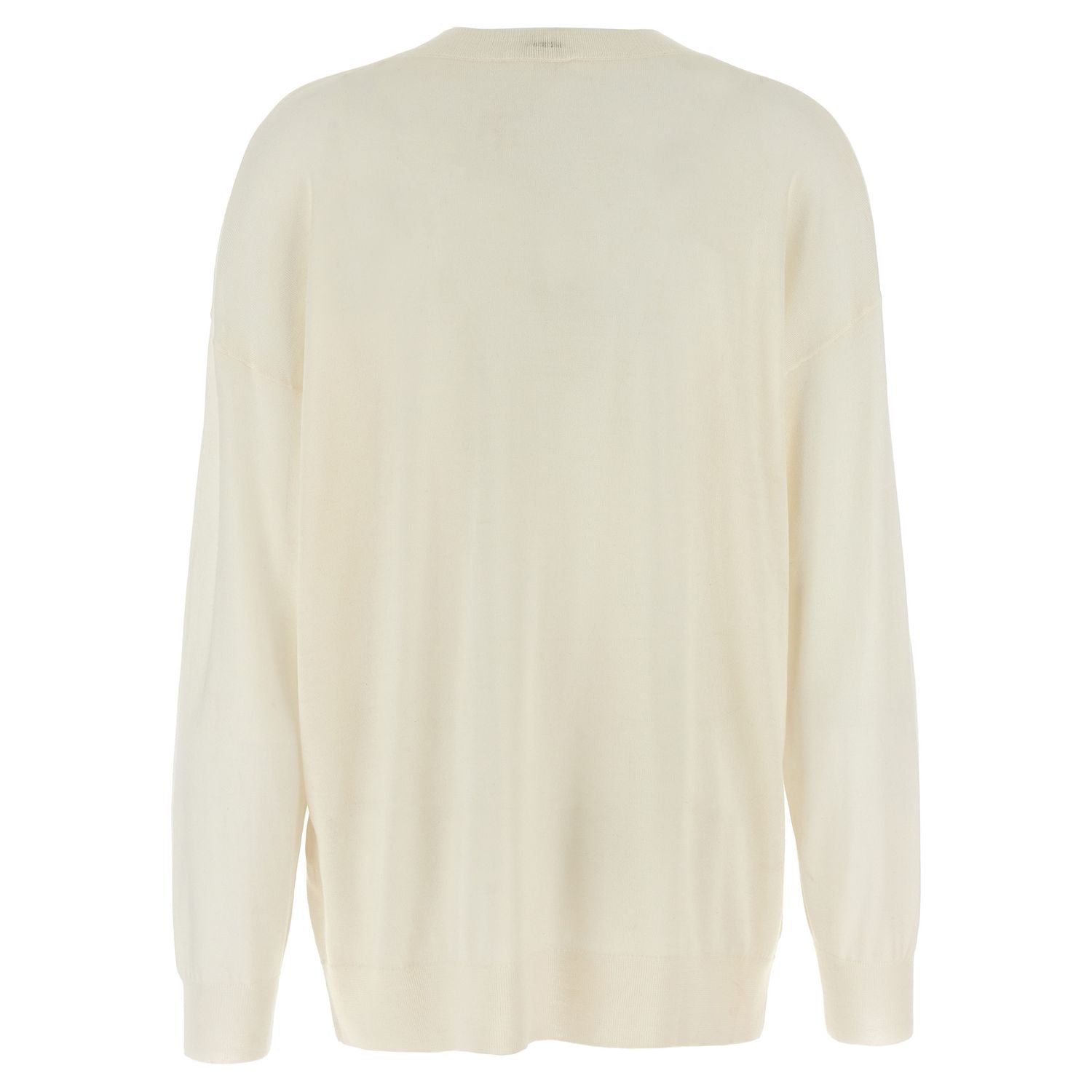 P.A.R.O.S.H. White Wool Cardigan