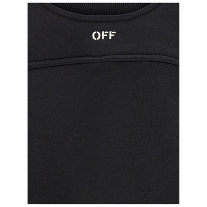 Off-White Bicolor Cotton Sweatshirt