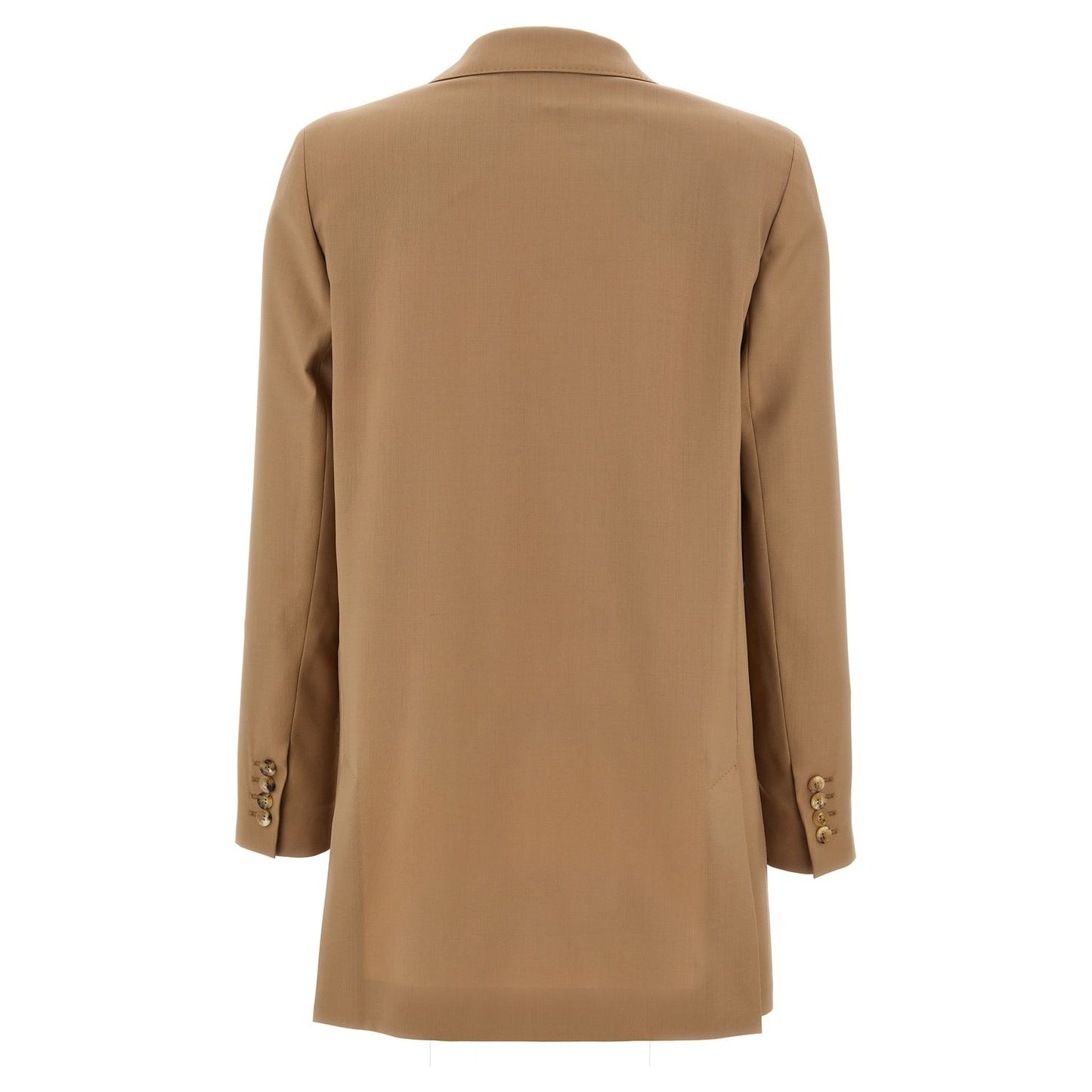 Max Mara Beige Virgin Wool Blazer