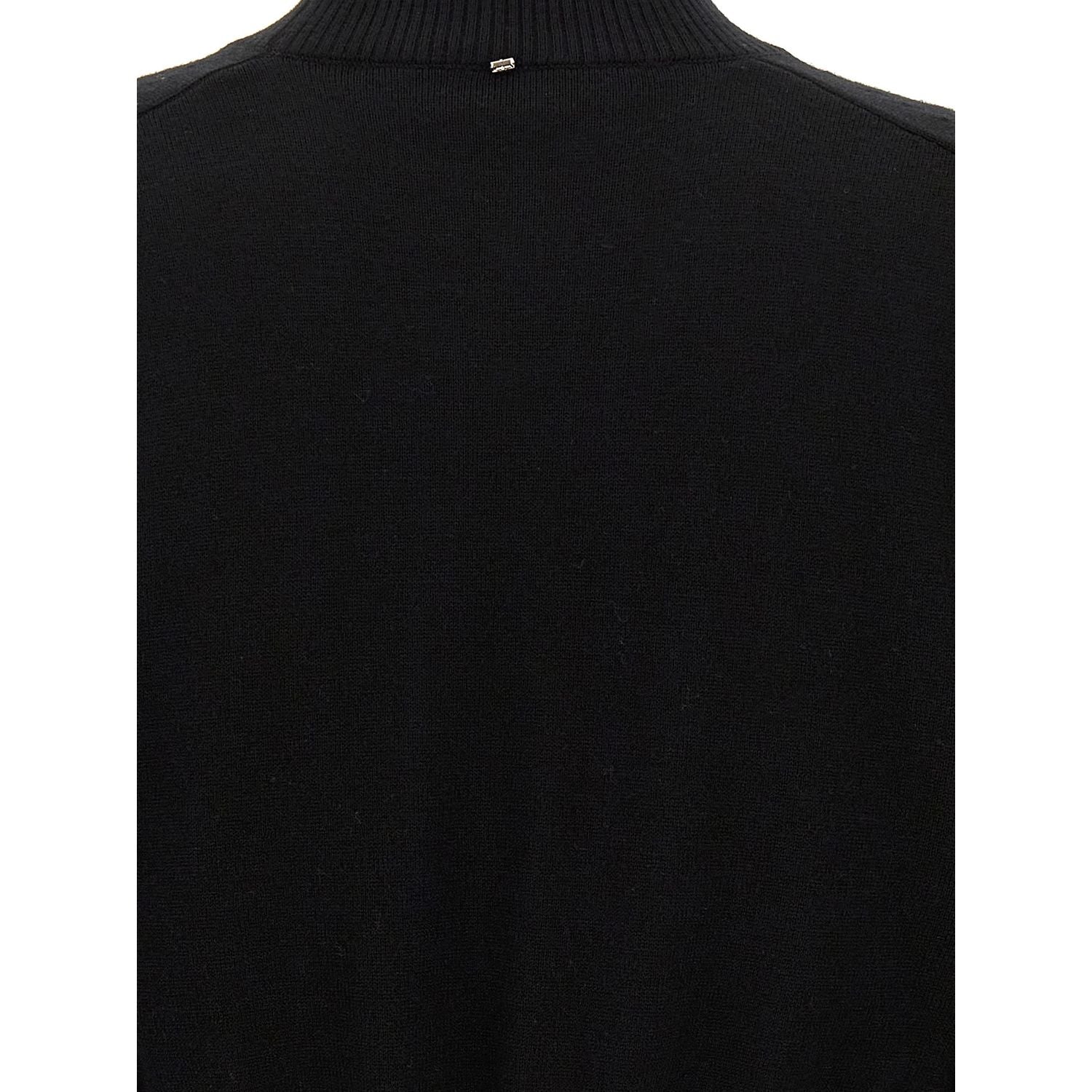 Sportmax Black Virgin Wool Cardigan
