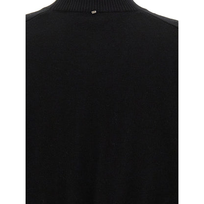 Sportmax Black Virgin Wool Cardigan