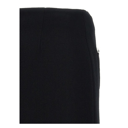 Moschino Bicolor Viscose Long Skirt