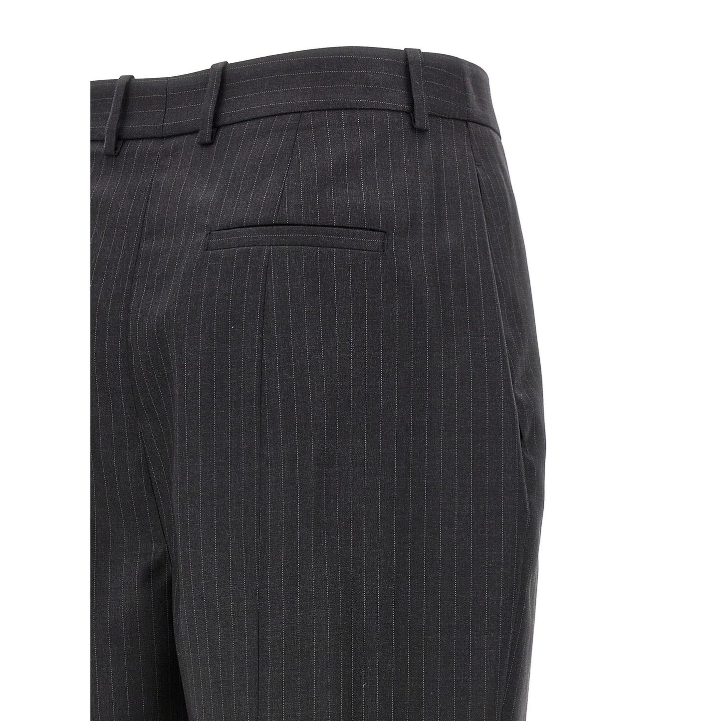 Alexander McQueen Gray Wool Dress Pants