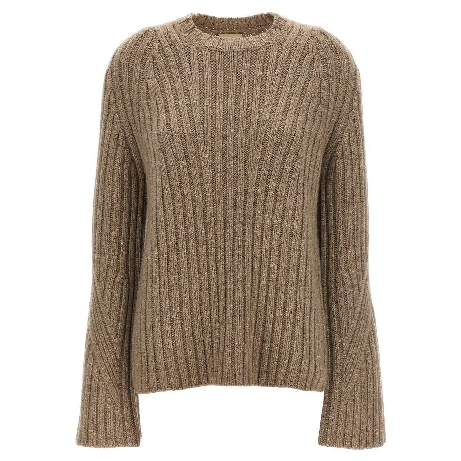 Khaite Beige Cashmere Cardigan