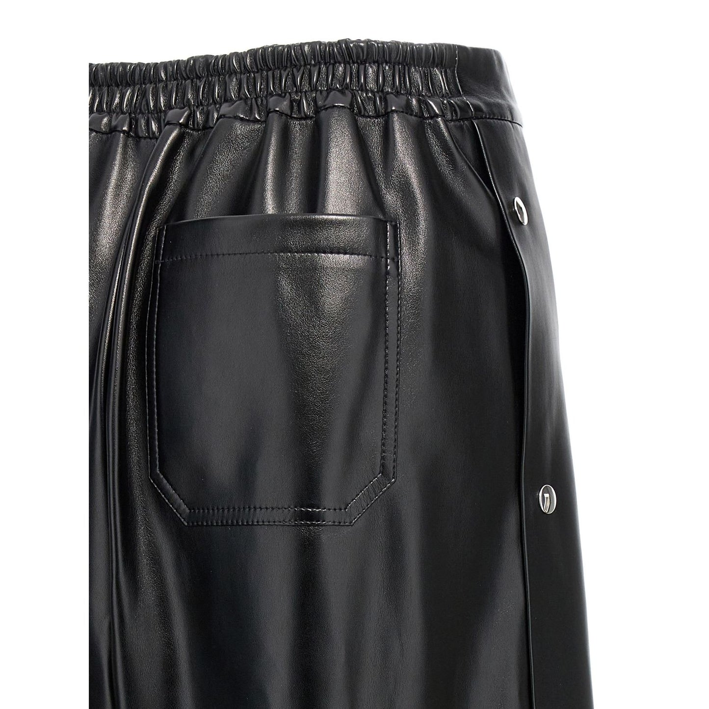 Stella McCartney Black Polyester Casual Pants