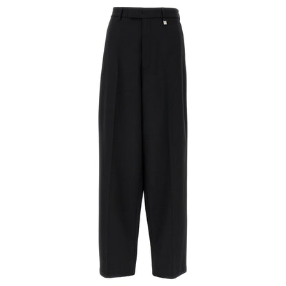 Giuseppe Di Morabito Black Virgin Wool Casual Pants
