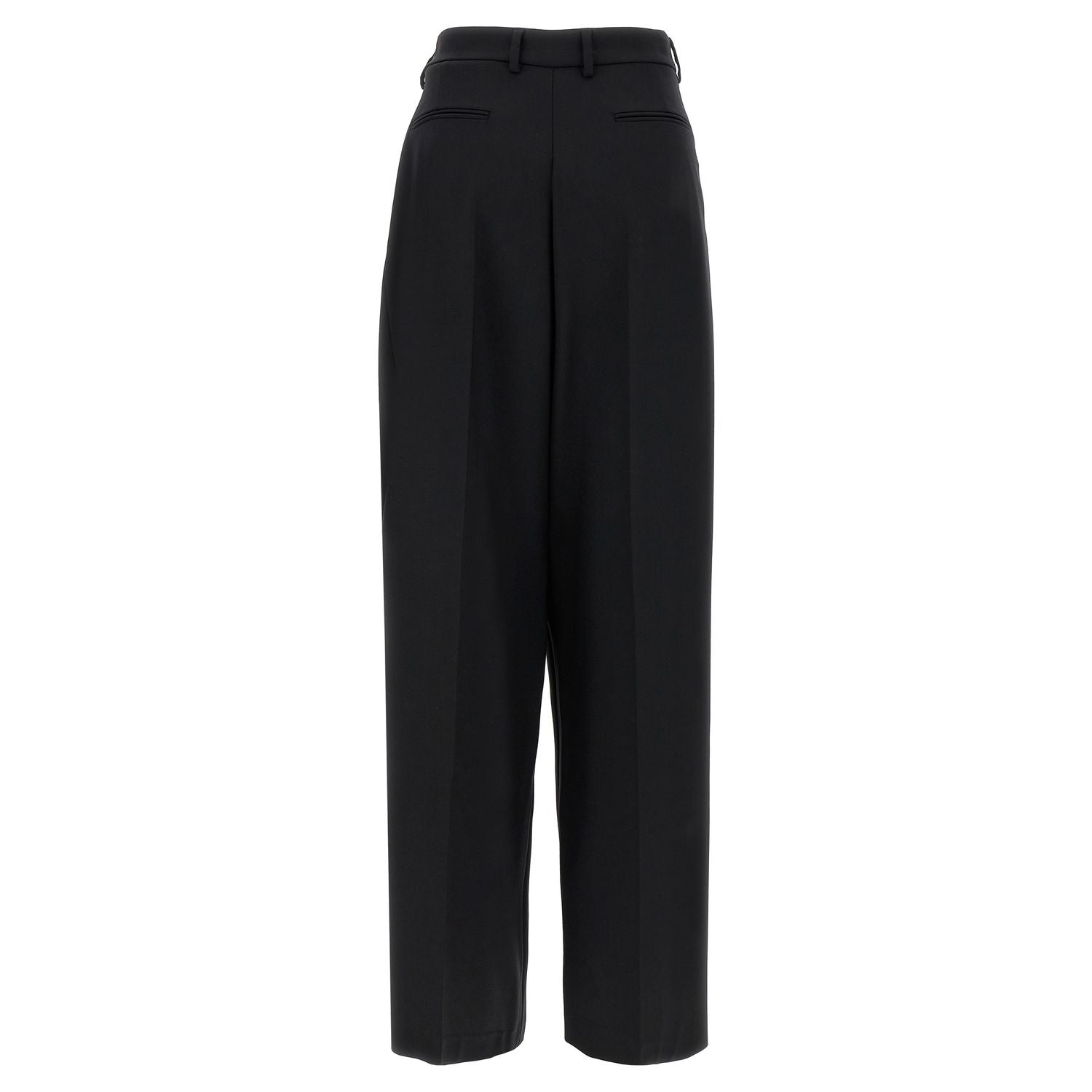 Giuseppe Di Morabito Black Virgin Wool Casual Pants