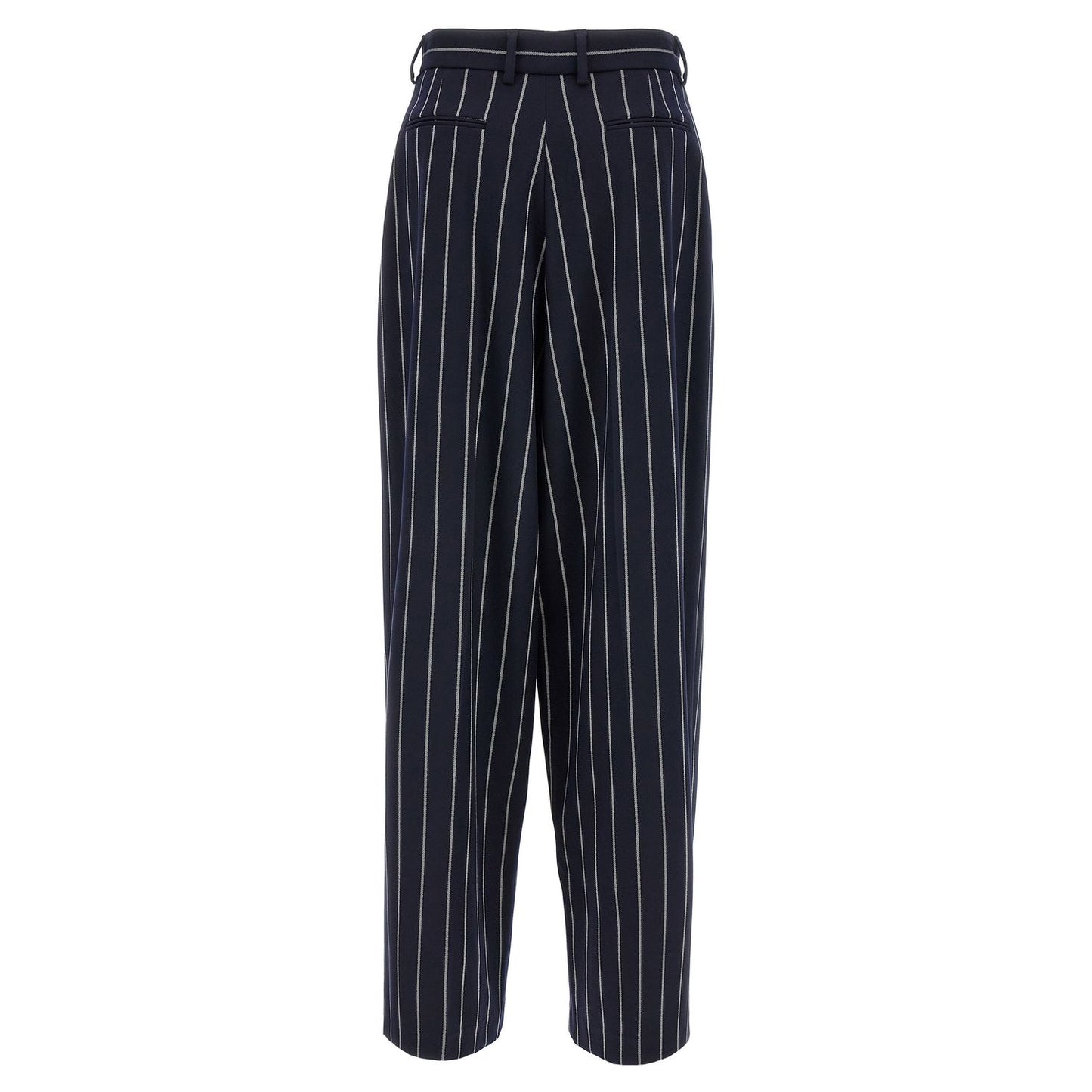 Giuseppe Di Morabito Blue Polyester Casual Pants