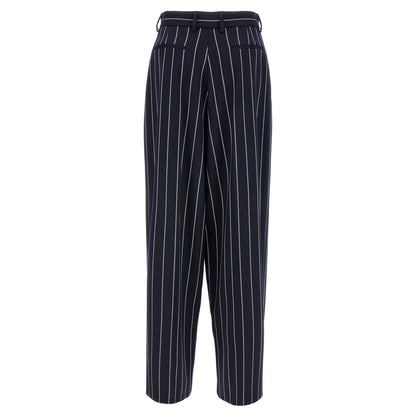 Giuseppe Di Morabito Blue Polyester Casual Pants