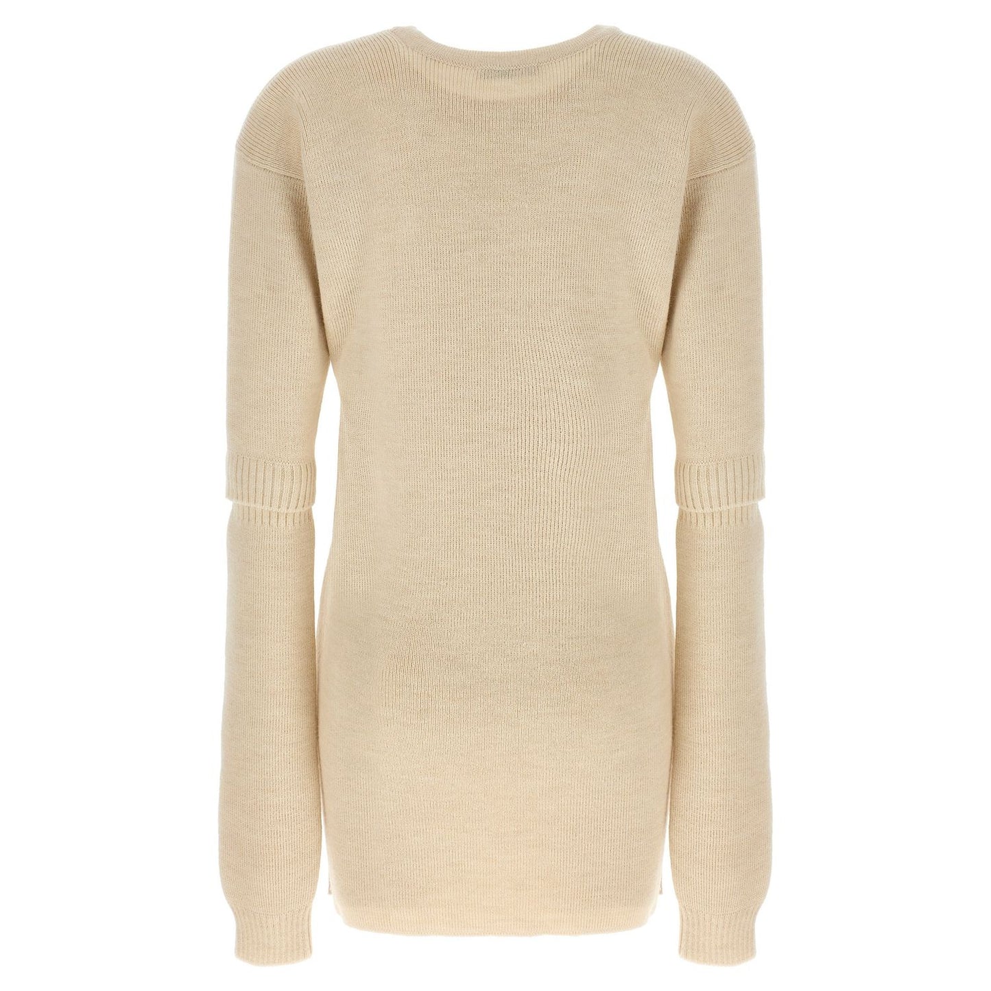 Lemaire White Acetate Short Dress