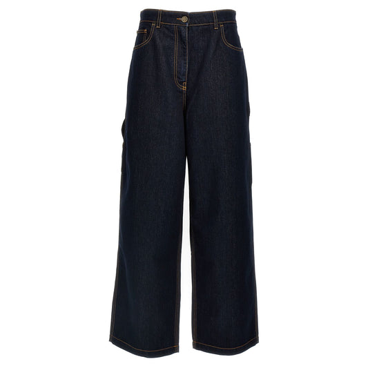 Etro Blue Cotton Jeans Denim