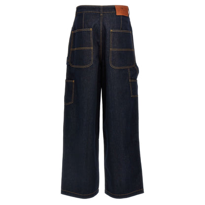 Etro Blue Cotton Jeans Denim