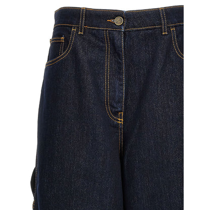 Etro Blue Cotton Jeans Denim