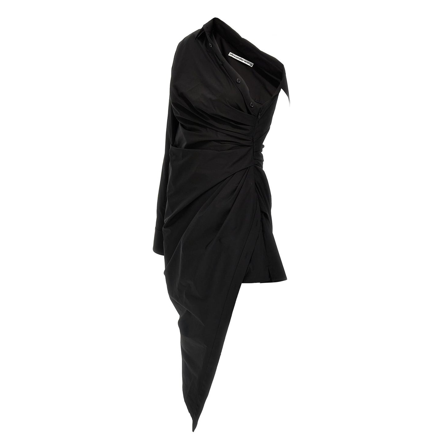 Alexander Wang Black Cotton Short Dress