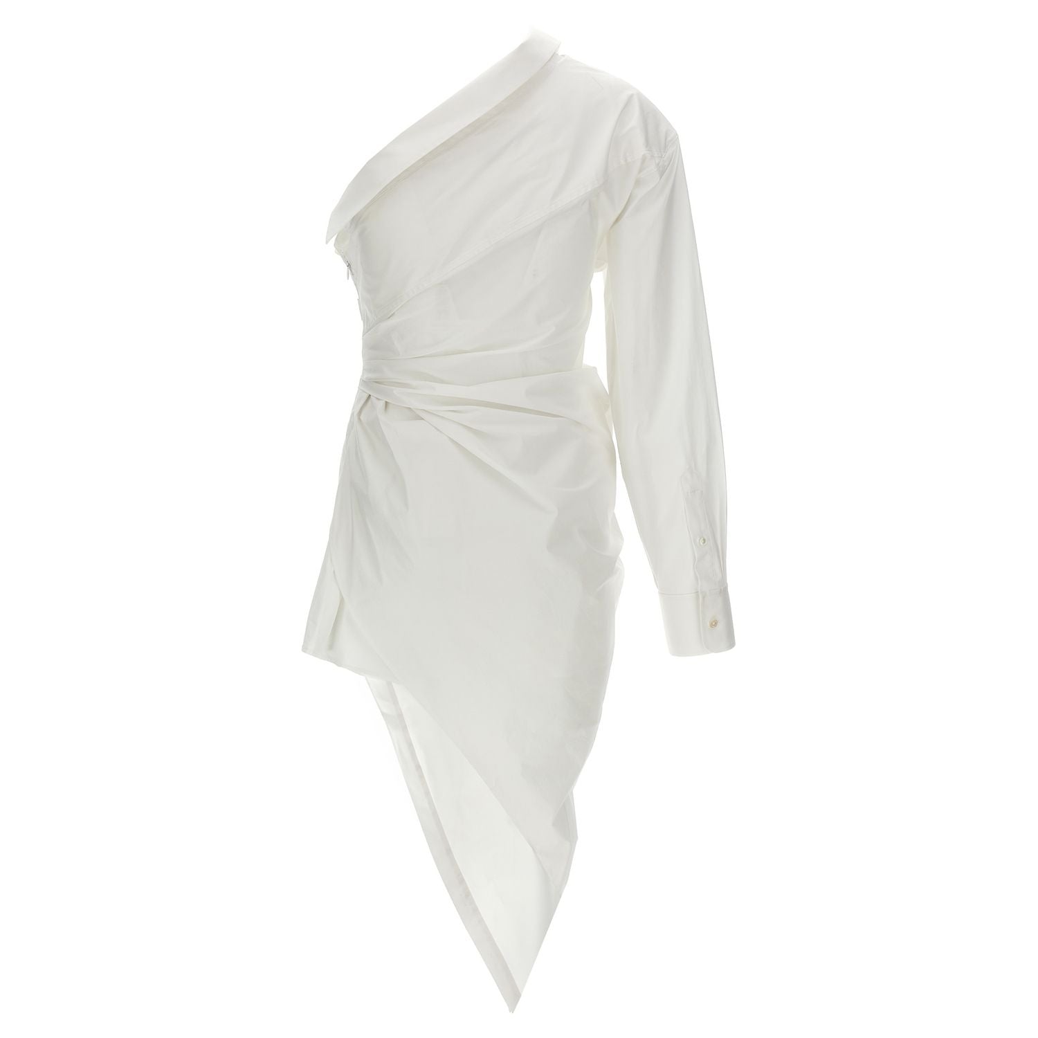 Alexander Wang White Cotton Short Dress