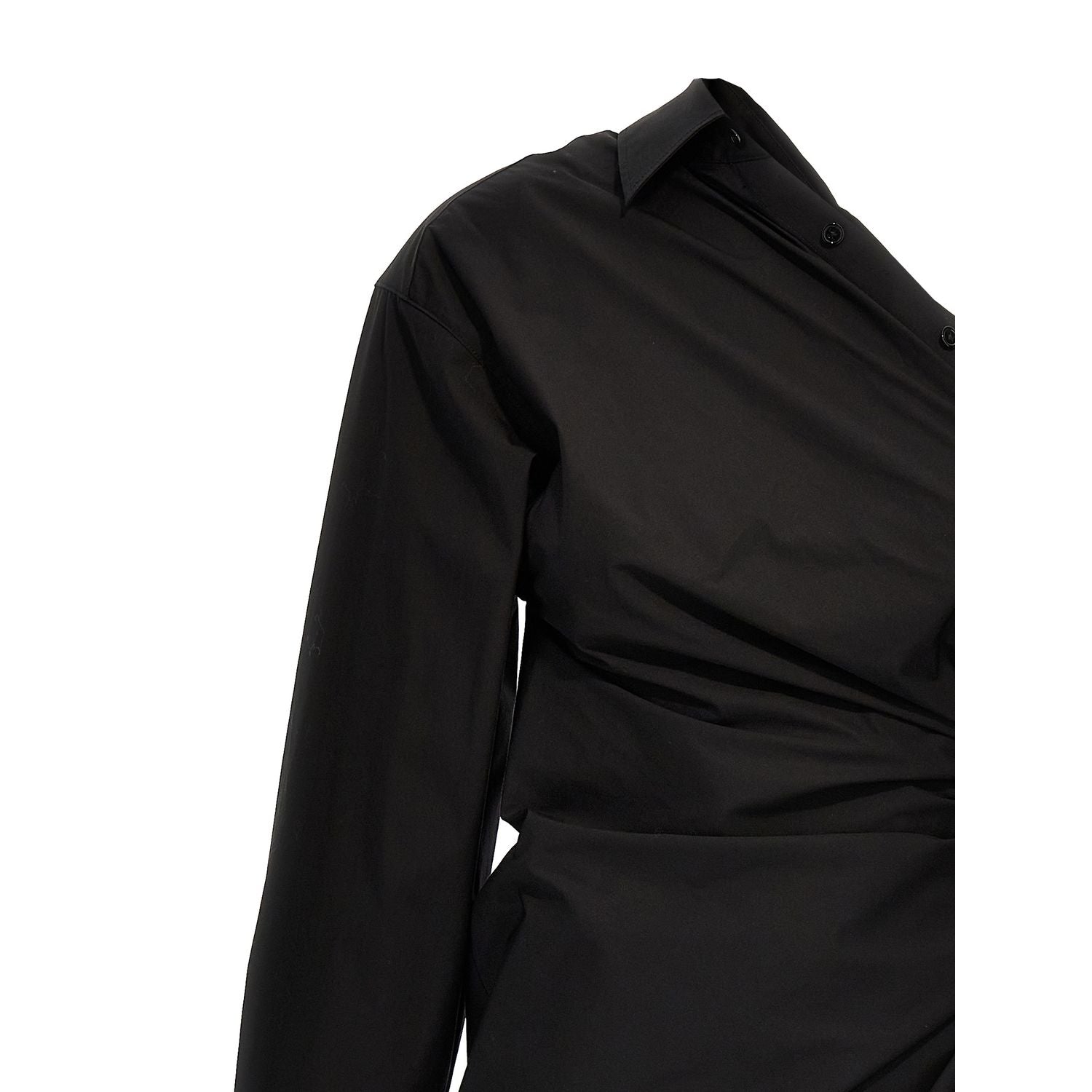 Alexander Wang Black Cotton Short Dress