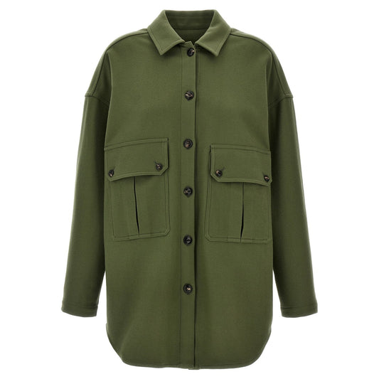 Fortela Bicolor Virgin Wool Blouse