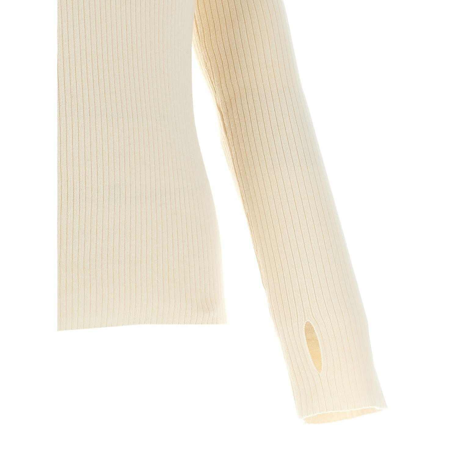 Courrèges White Cotton Cardigan