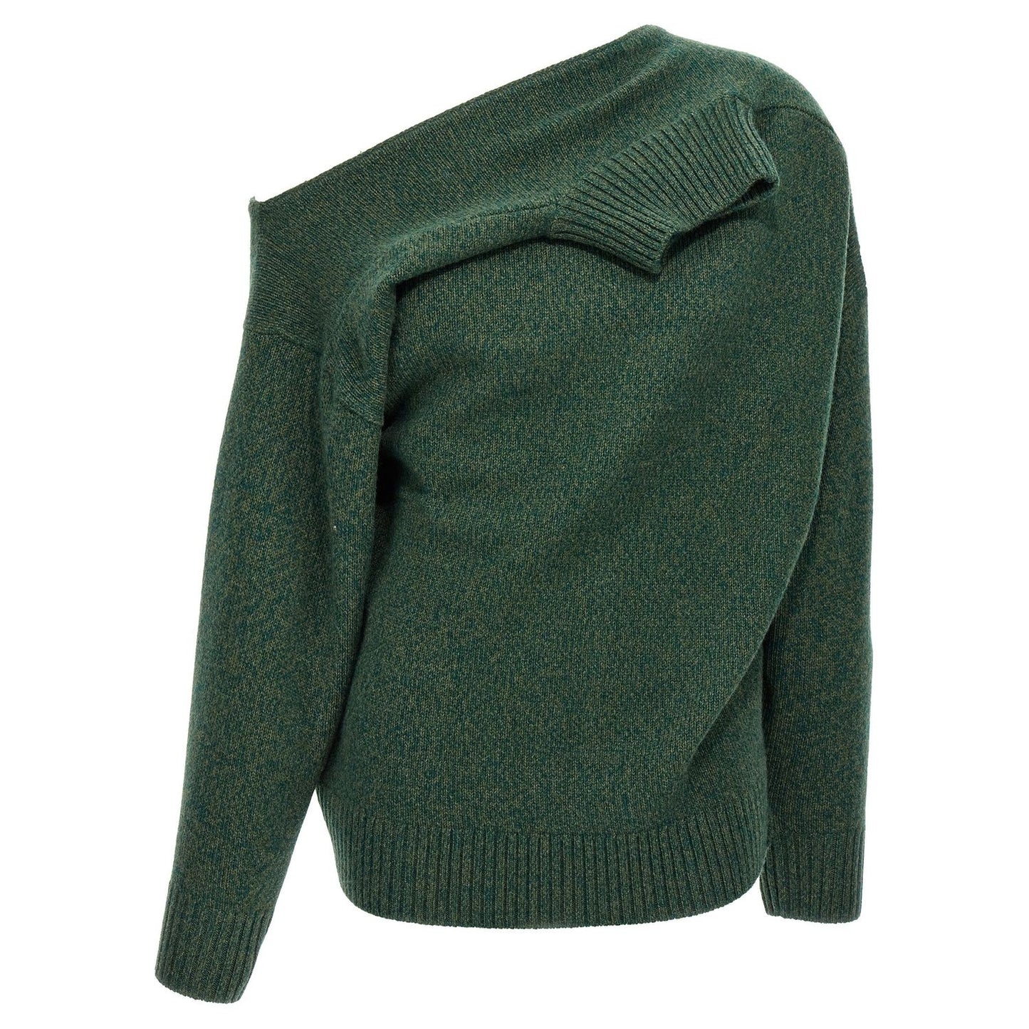 Victoria Beckham Bicolor Wool Cardigan