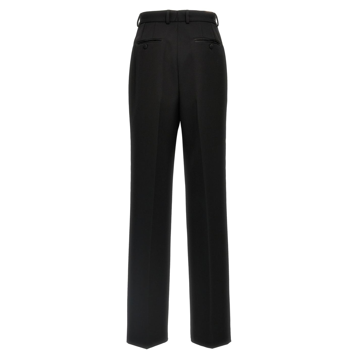 Dolce & Gabbana Black Virgin Wool Tuxedo