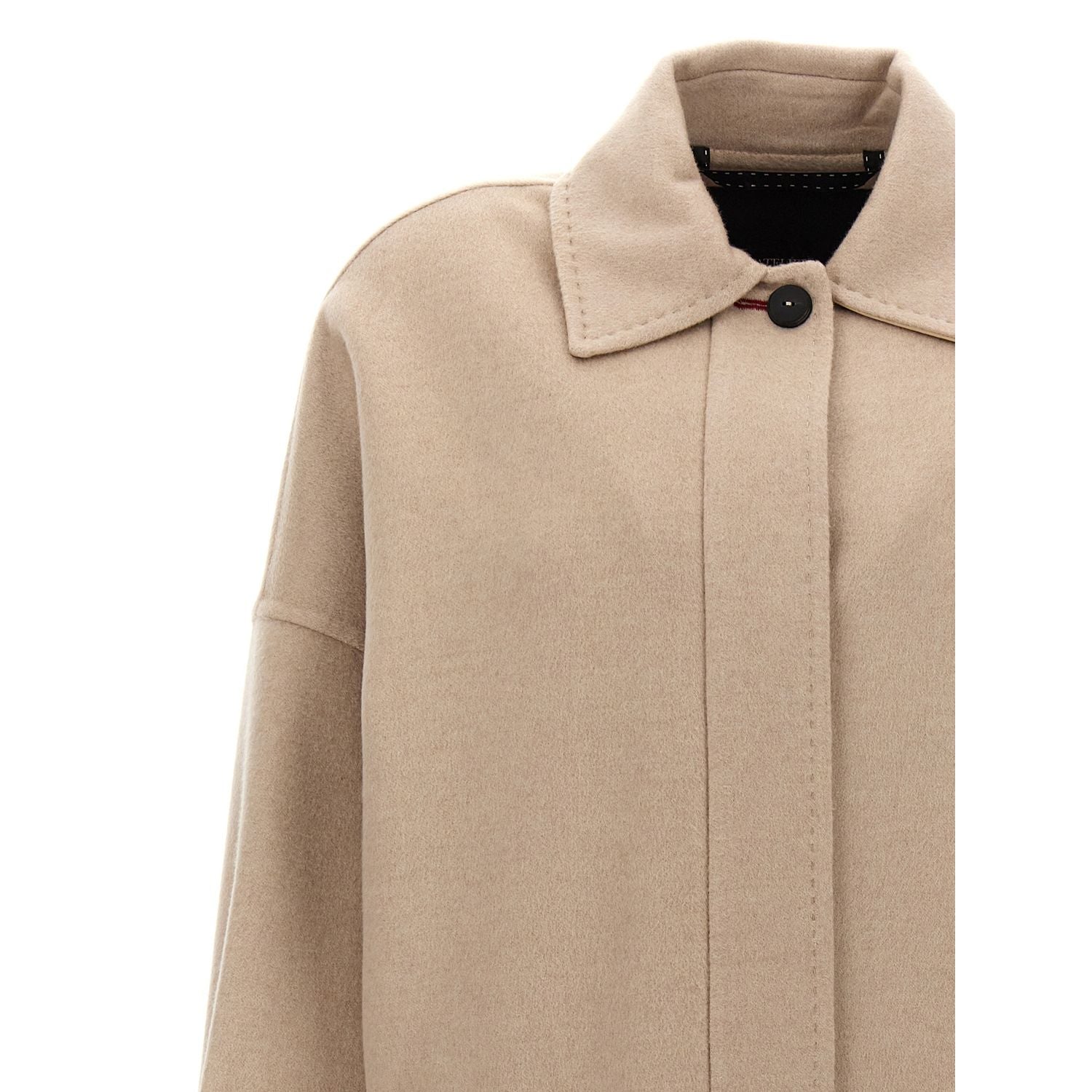 Max Mara Beige Cashmere Coat