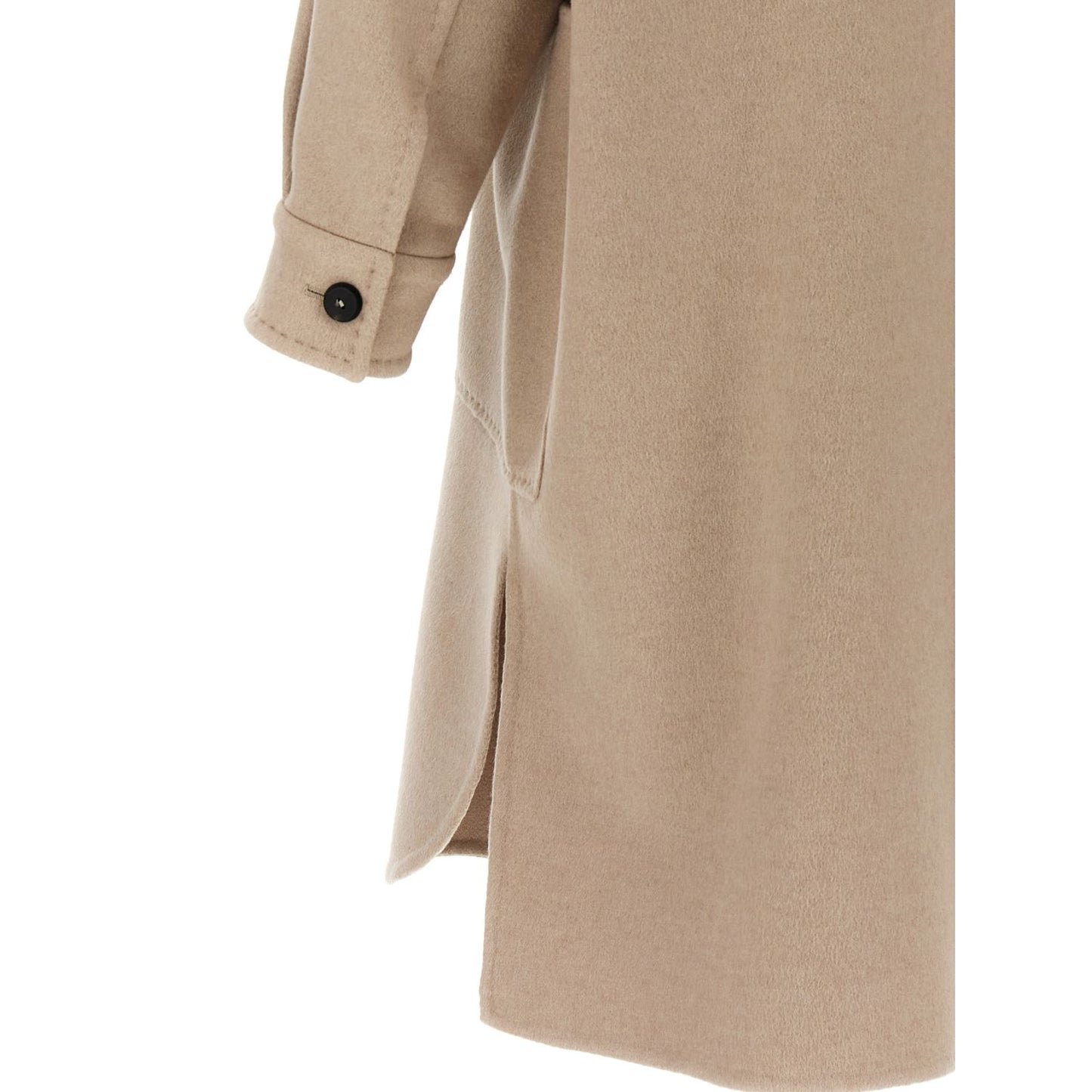 Max Mara Beige Cashmere Coat