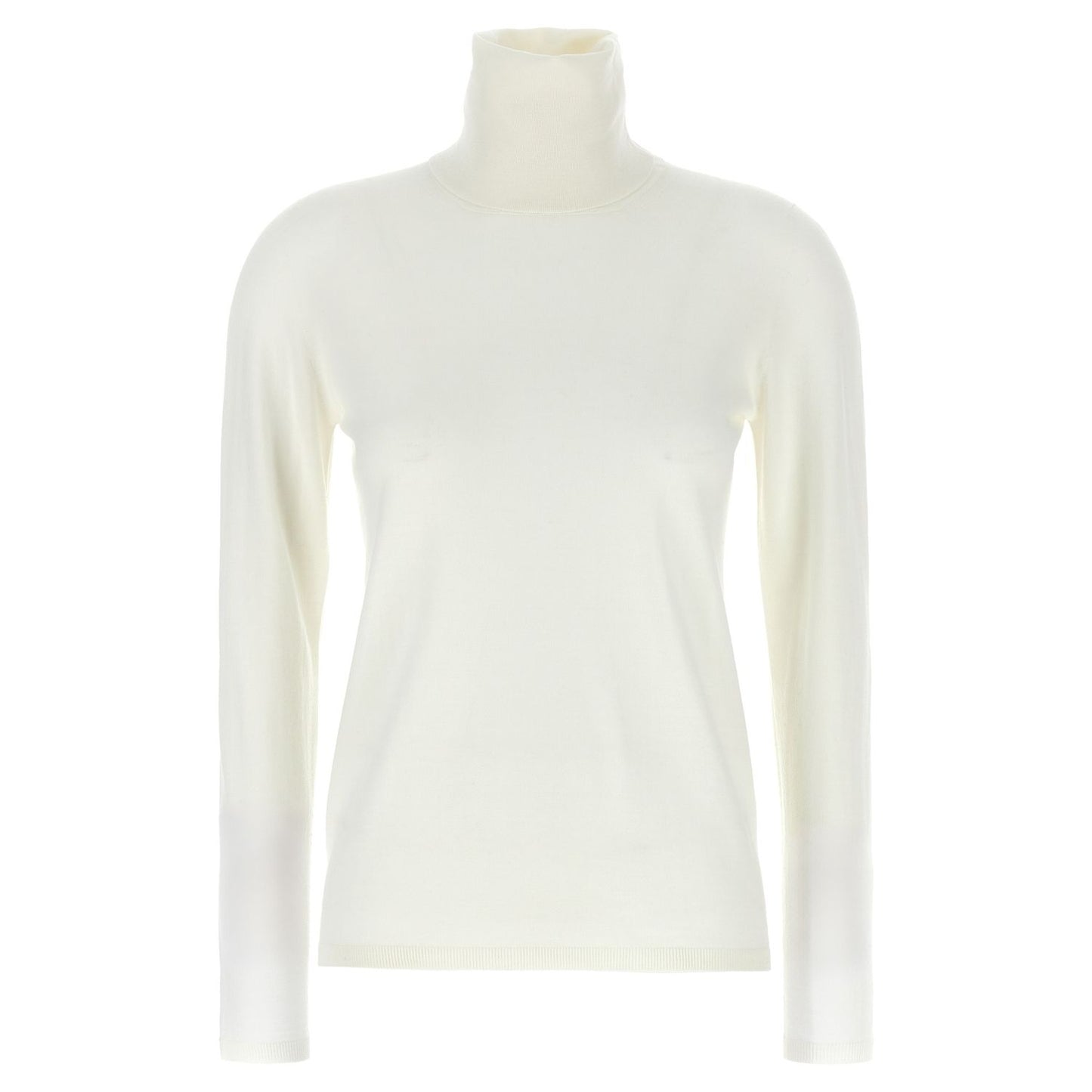 Max Mara White Virgin Wool Cardigan