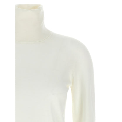 Max Mara White Virgin Wool Cardigan